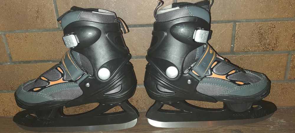 Łyżwy hokejowe regulowane od 34 do 37