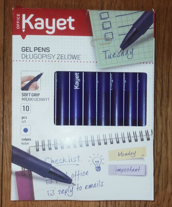 Długopisy Kayet NOWE