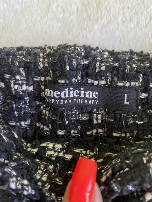 Spódnica kratka pepitka L medicine