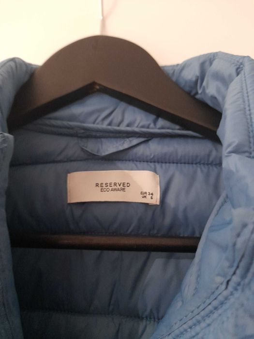 Kurtka Reserved 34 niebieska NOWA
