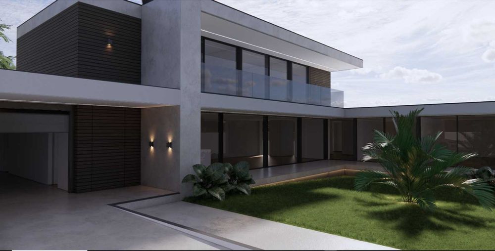 Vendo Terreno Urbano c/Projeto para Moradia M5 (909m2)