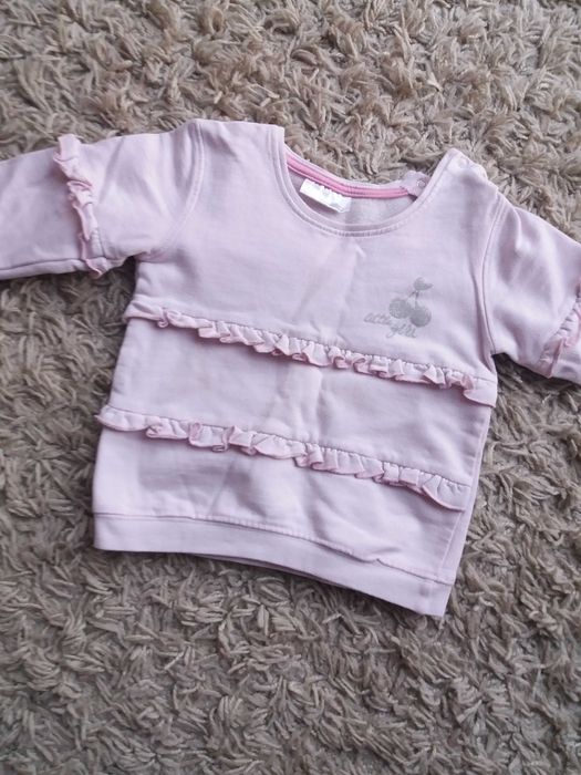 Bawełniana bluza dla dziewczynki, rozm. 86