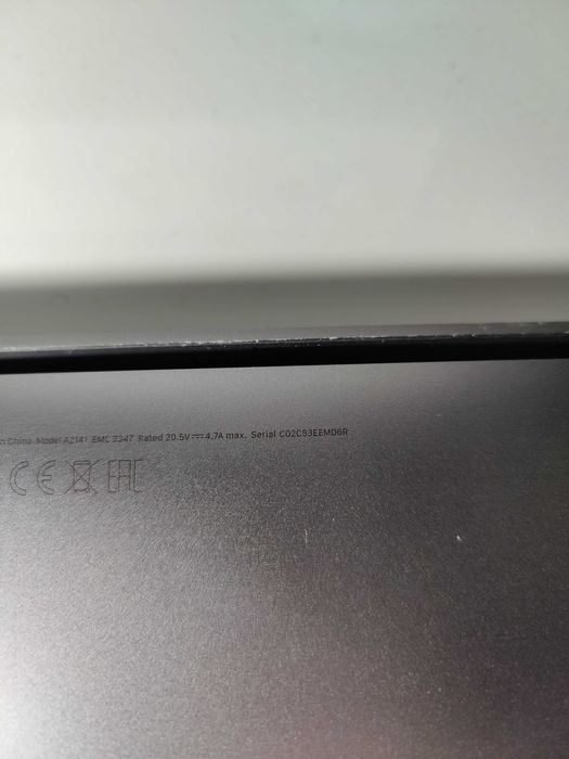 Ноутбук macbook pro 16 2019 /A2141