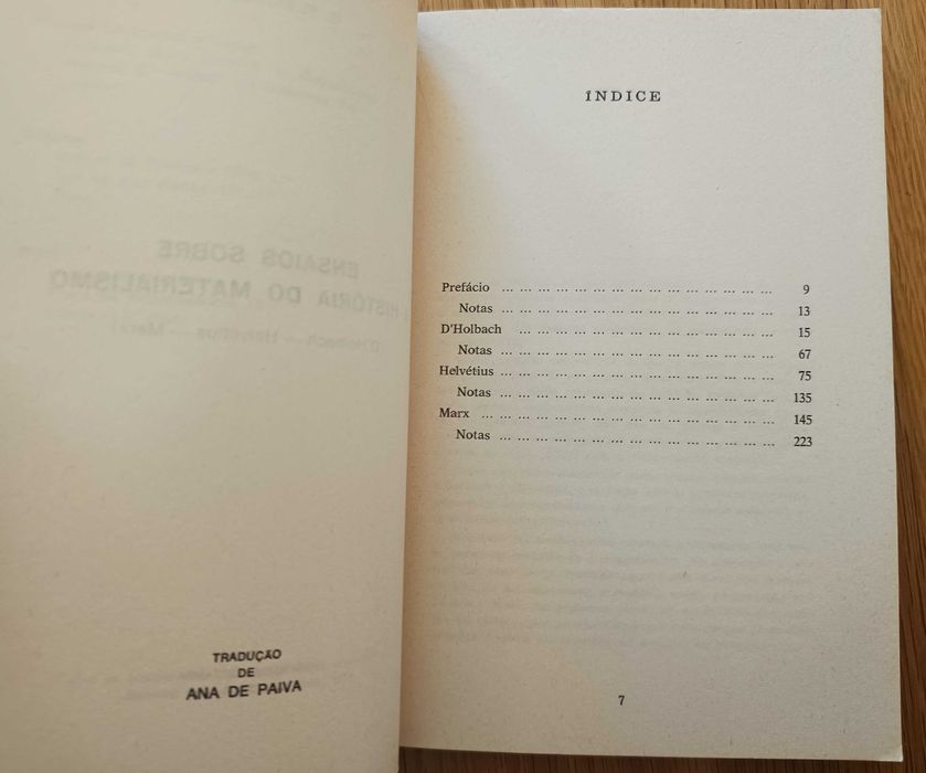 Ensaios sobre a História do Materialismo - G. Plékhanov
