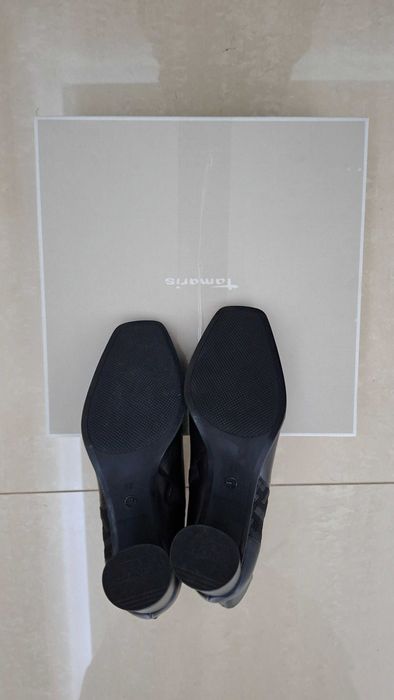 Botas Tamaris pretas tam. 38 novas