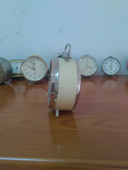 Relógio despertador hansa anos setenta