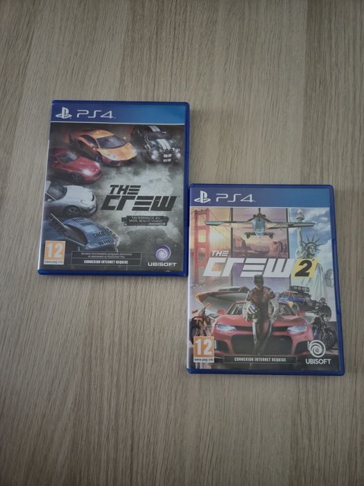 2 jogos PS4 The Crew 1 e 2 ótimo estado