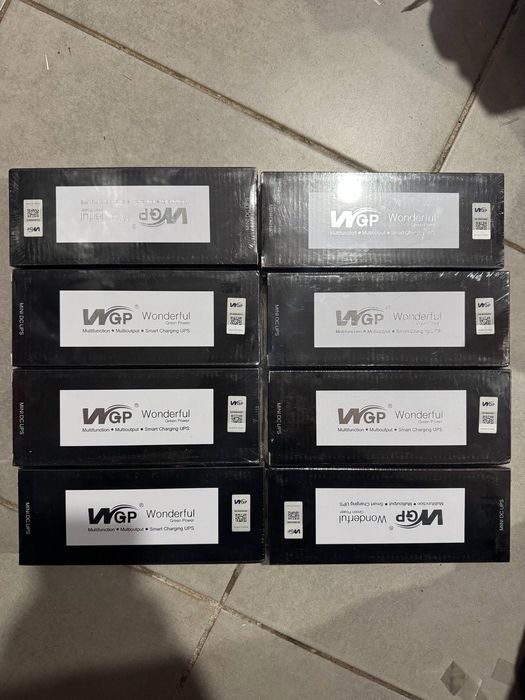 Mini UPS WGP 10400mAh | Інтернет без Світла до 12 Годин | Для Роутера