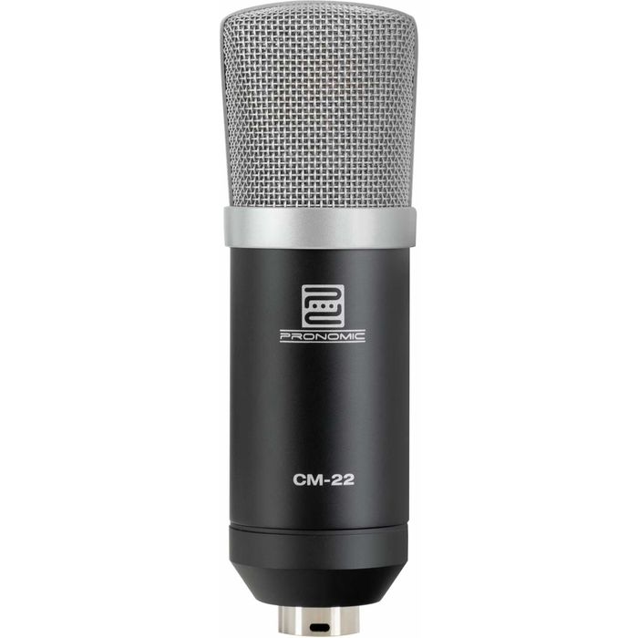 Mikrofon wielkomembranowy + Spider + Osłona przeciwwietrzna