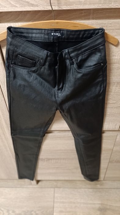 Spodnie skórzane M.sara rozmiar M 28