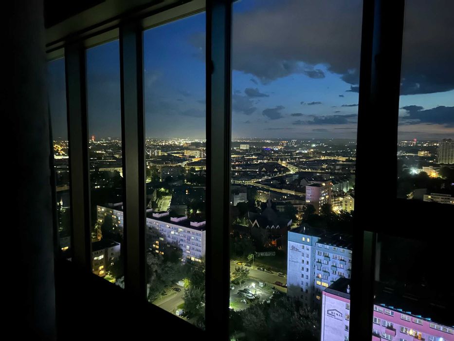 Hanza Tower 21 piętro Piękny widok na całe miasto