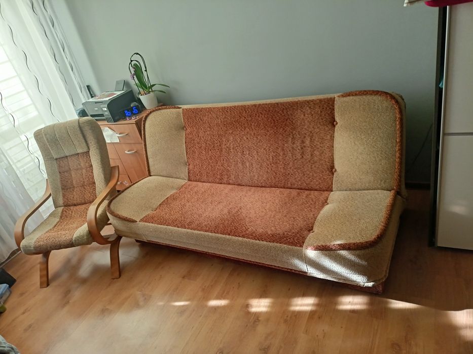Oddam za darmo tapczan dwa fotele