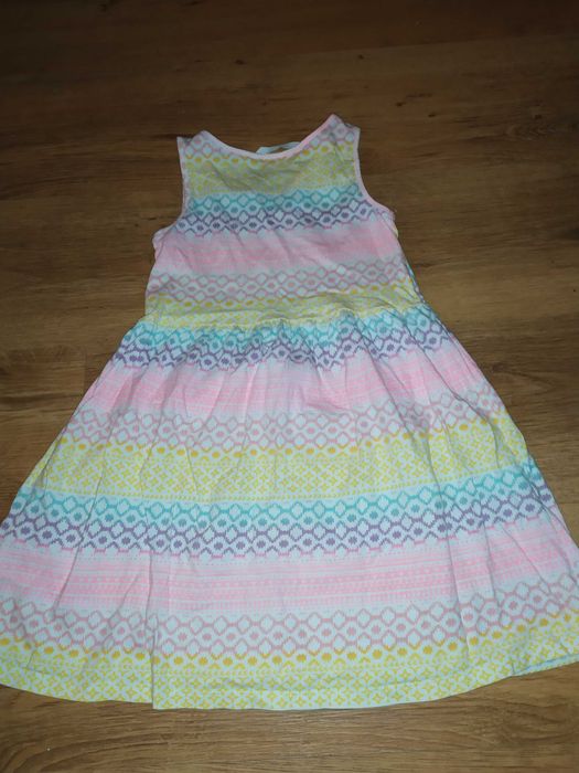 Sukienka bawełniana H&M 122/128 ( 6-8lat)