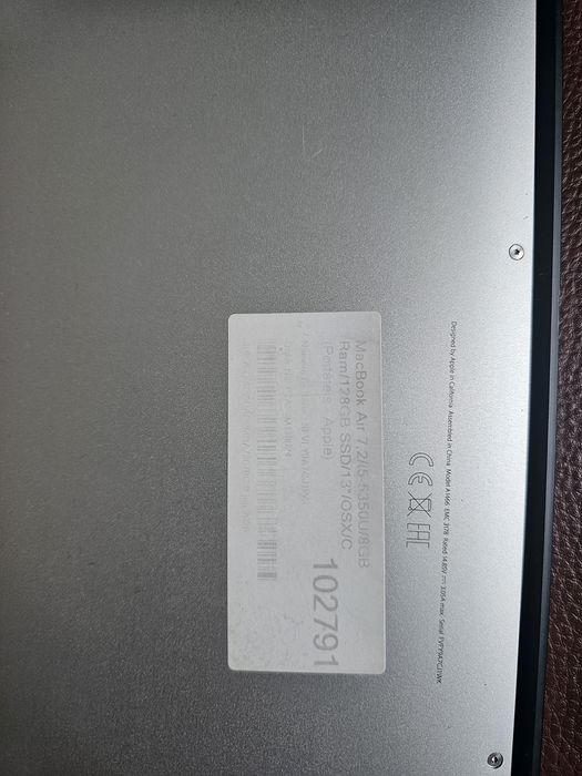 Macbook air 7,2 e rato sem fio