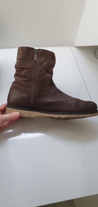 Kozaki meskie Marco Polo ze skory ocieplane  41/42