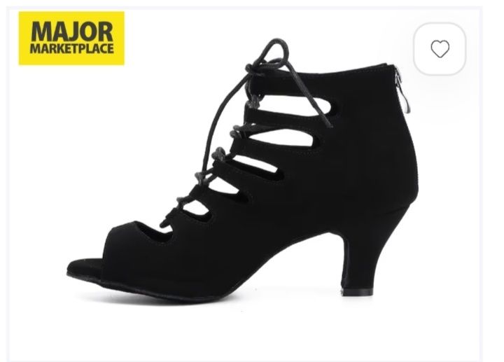 Damskie Buty do Tańca Latynoamerykańskiego Salsa Tango Walc Nowoczesne