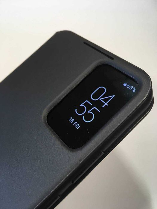 Чехол-книжка S View Clear View EF-ZS901CBEGRU для Samsung S22 plus