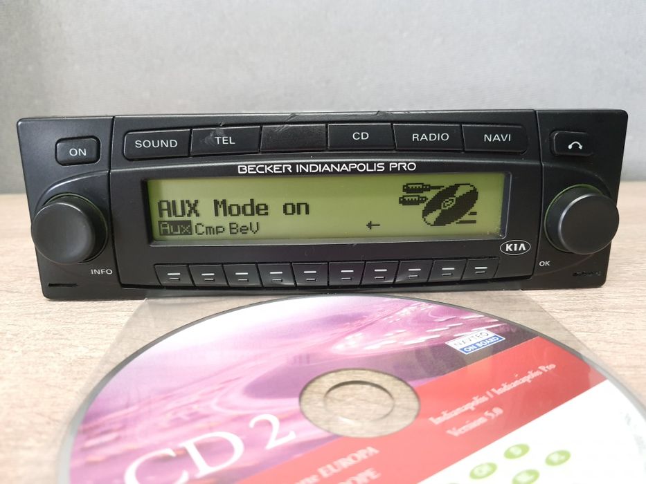 Radio samochodowe KIA Becker INDIANAPILIS PRO BE7959 CD MP3 Mercedes