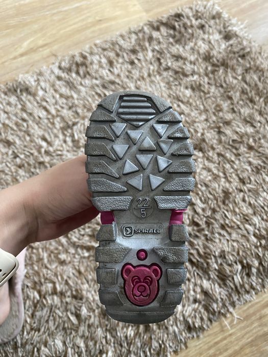 Чоботи гумові дитячі утеплені 22