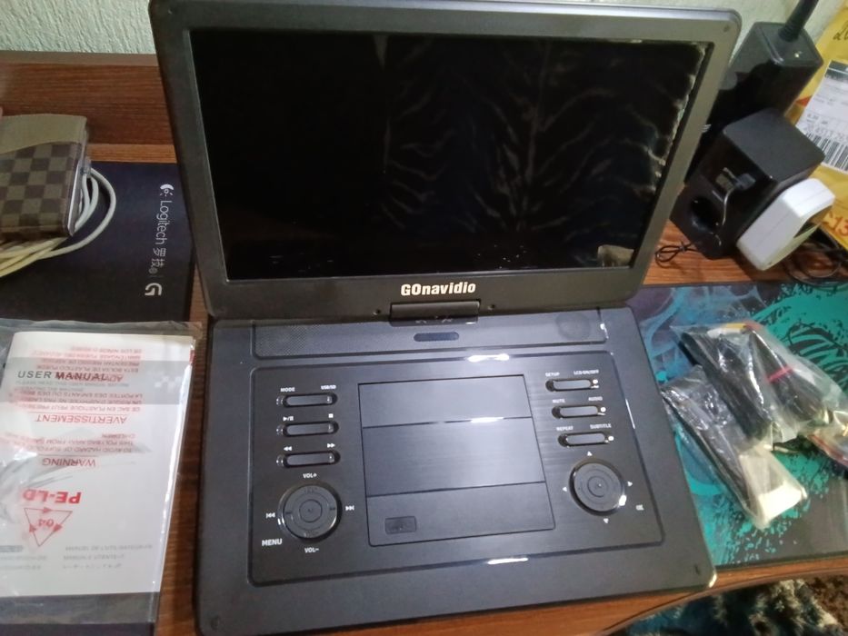 Продаю портативний DVD GOnavidio NP0611B 16" новий з HDMI
