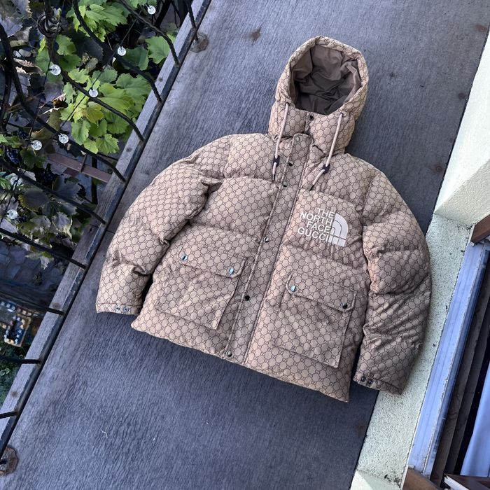 Пуховик Gucci&TNF