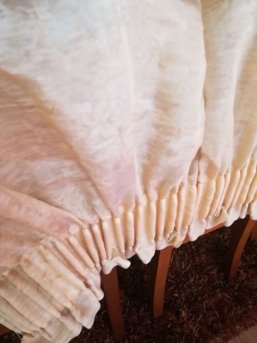 Cortinado para Quarto ou Sala - Beije - Praticamente NOVO