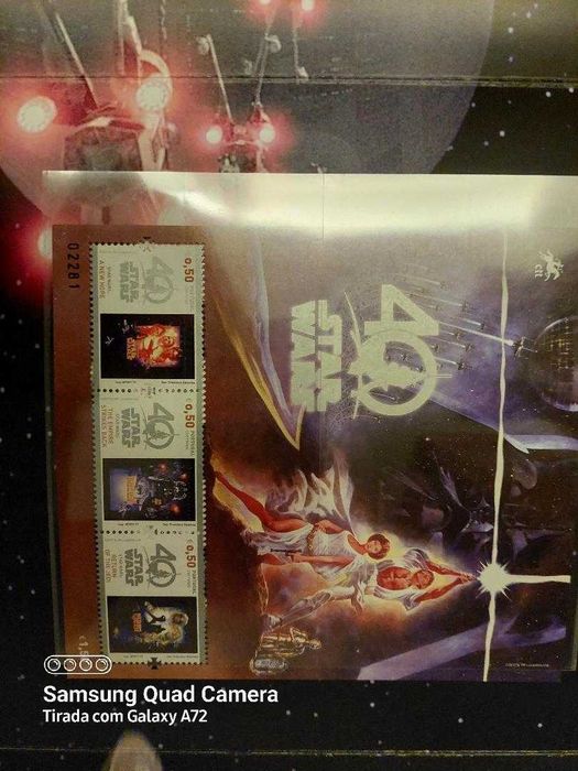 STAR WARS 40 ANOS - Carteira ediçao especial CTT - 2017