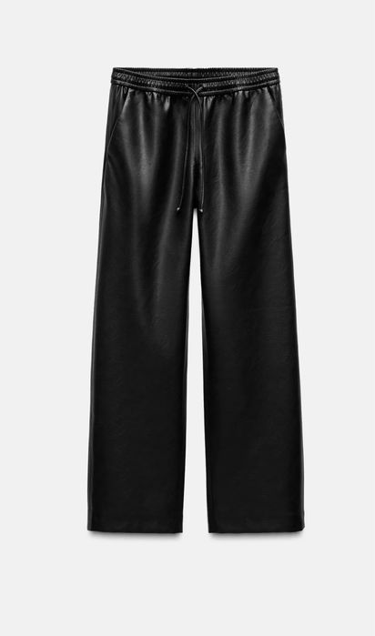 Штани з штучної шкіри Zara