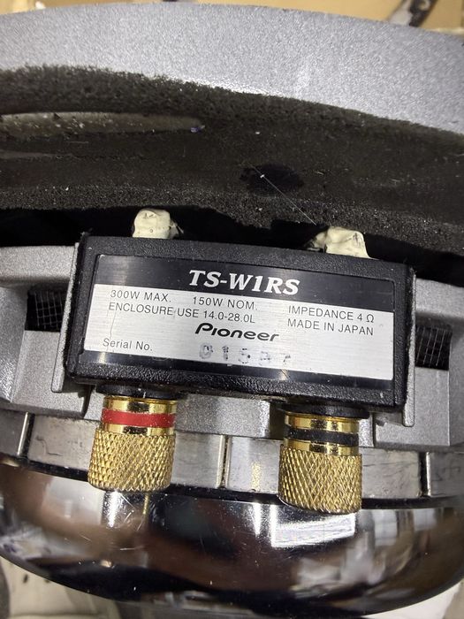 Продам топовый саб Pioneer ODR Carrozzeria TS-W1RS