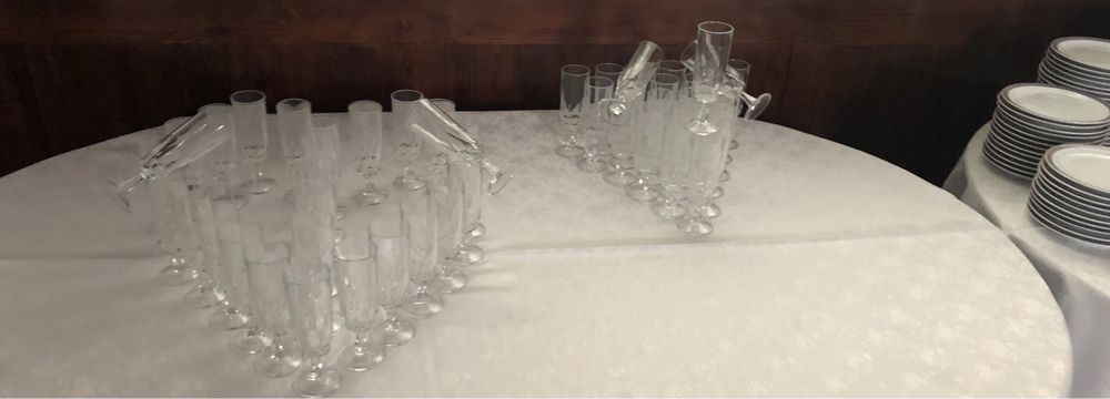 Serviços de mesa e bar