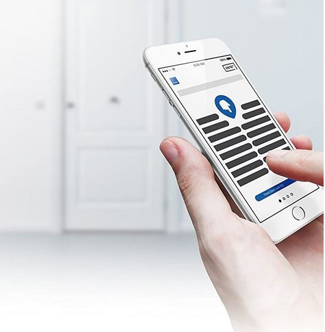 Fechadura porta inteligente bluetooth
