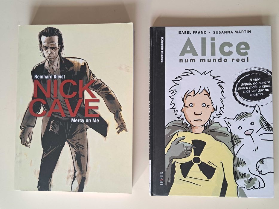 Livros de cinema, arte, banda desenhada, literatura e outros ensaios