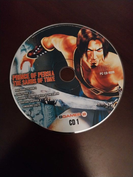 Videogame Prince of Persia: The Sands of Time. PC-ROM