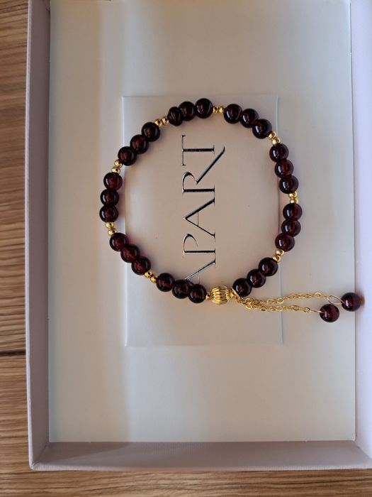 Bransoletka z kamieni granatu Apart