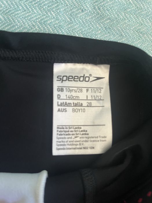 Calções Natação Speedo Tamanho 11/12 anos