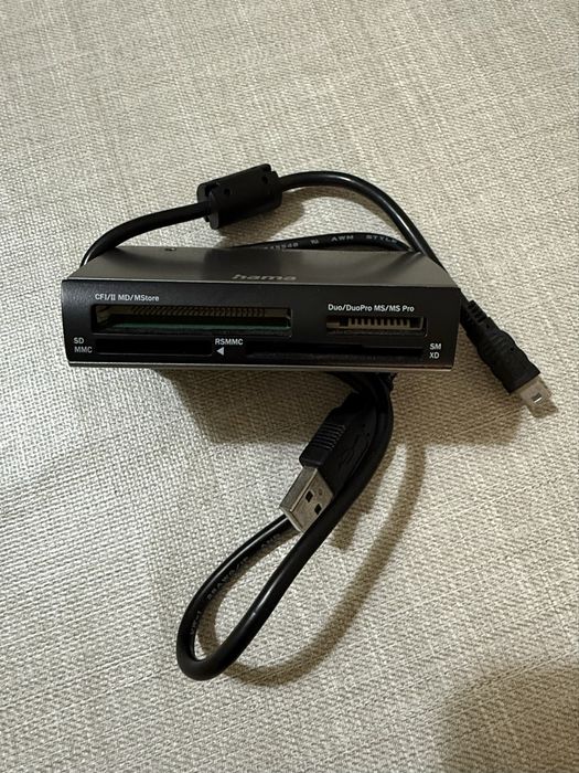 Leitor de cartões USB 2.0 Hama