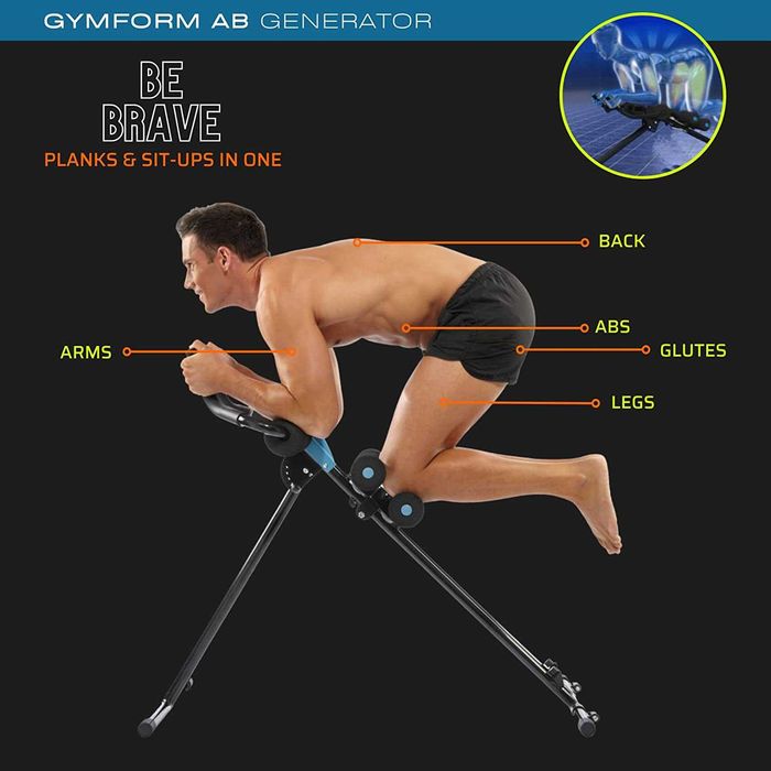 Máquina de exercícios multifuncional (abdominais, braços, pernas..)