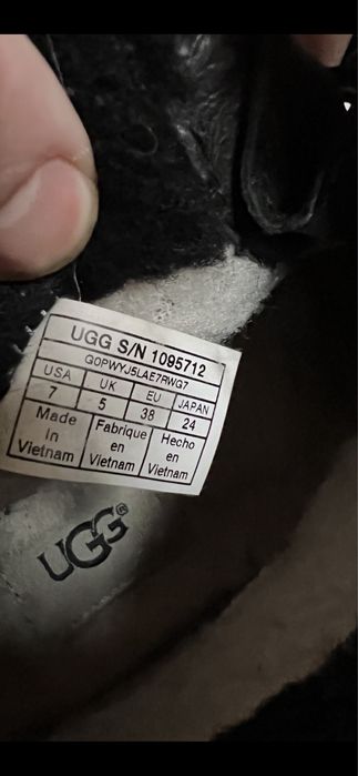 Ботинки женские на меху Ugg оригинал размер 38