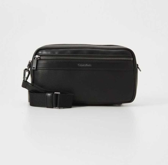 100% ОРИГІНАЛ Calvin Klein crossbody ZIP NEW сумка чорна кросбоді