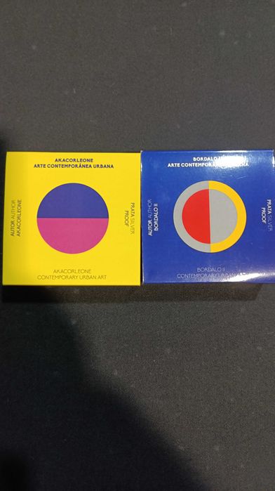 Moedas prata Proof 10€