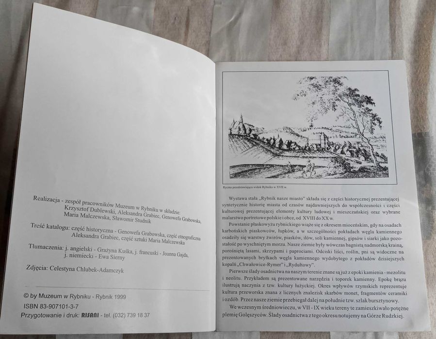 Broszura Rybnik - nasze miasto