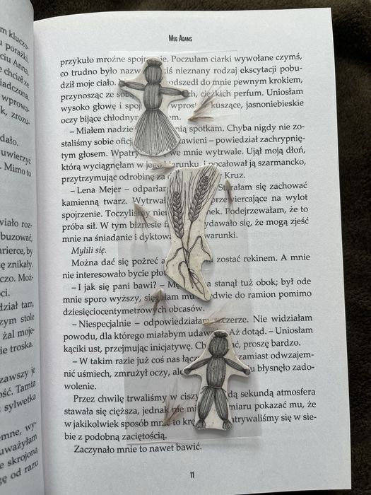 Zakładka do książki handmade