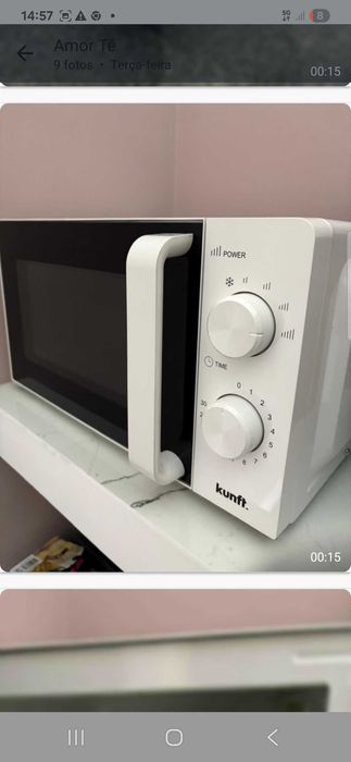 Microondas Kunft, praticamente novo