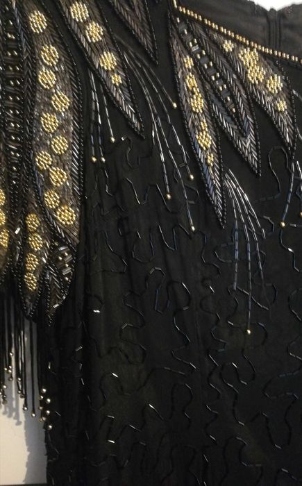 Suknia karnawałowa/wieczorowa-misternie wykonana.