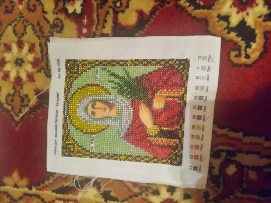Продам вишиті образи з бісеру