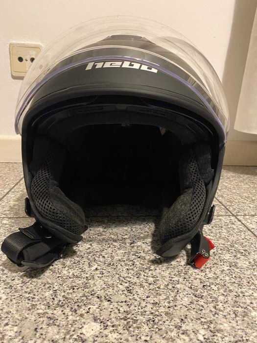 Capacete de mota HEBO