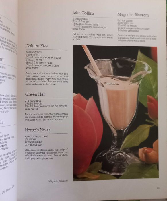 Livro - Cocktails e Snacks em inglês- portes incluídos