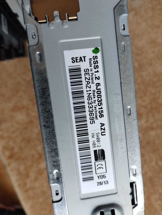radio CD Seat Ibiza IV 6J LIFT  6J0.035.156