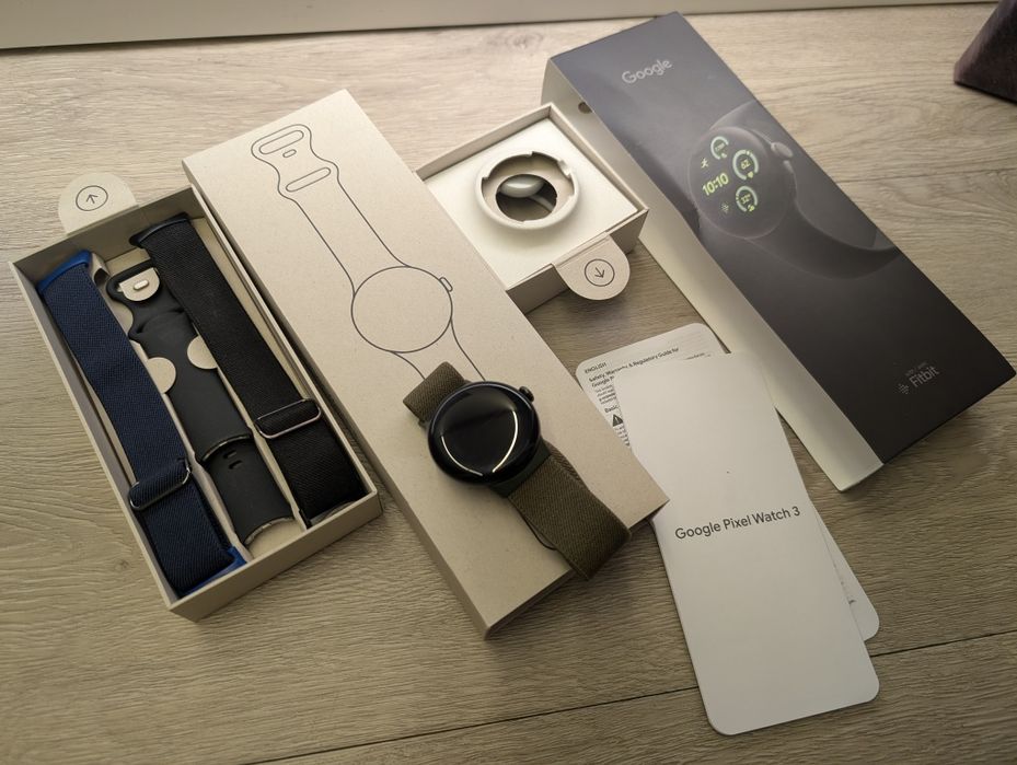 Google Pixel Watch 3 41mm Wi-fi комплект+ремінці