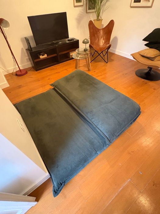 Sofa bombazine verde